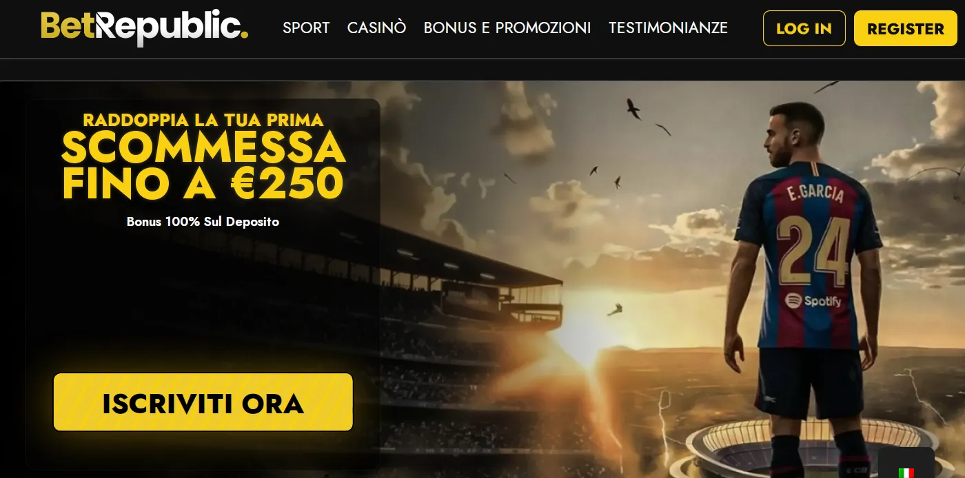 BetRepublic Casino – Benvenuto da €2.000 con 200 Giri su Riches Express