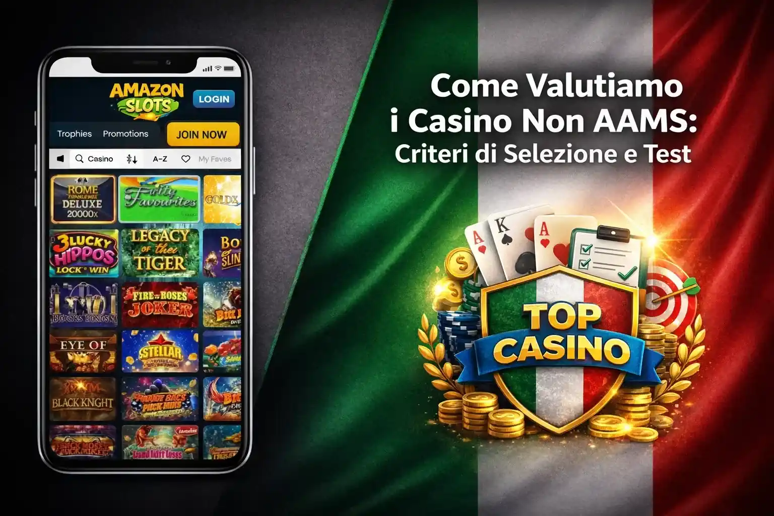 Come Valutiamo i Casino Non AAMS: Criteri di Selezione e Test